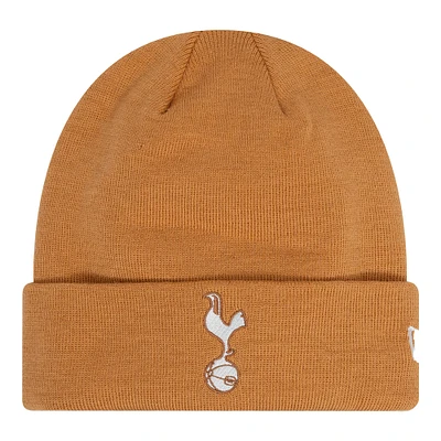 Men's New Era Tan Tottenham Hotspur Seasonal Cuffed Knit Hat