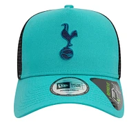 Men's New Era Turquoise Tottenham Hotspur Trucker Adjustable Hat