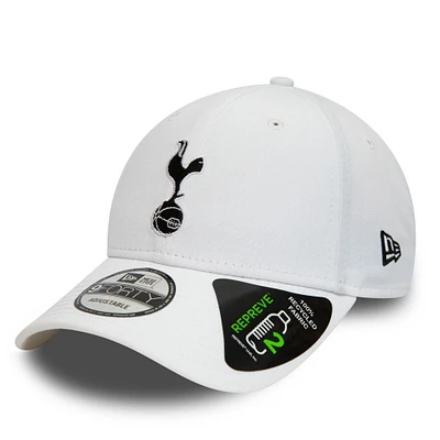 Casquette ajustable Repreve 9FORTY avec logo Tottenham Hotspur New Era pour homme, blanc