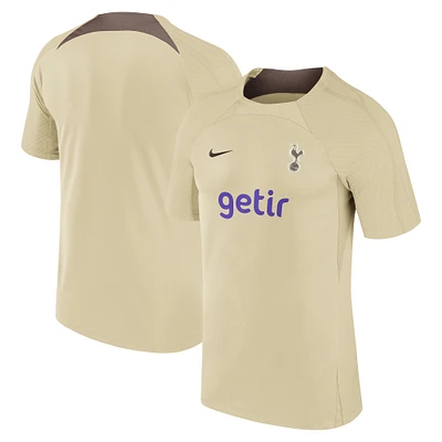 Haut d'entraînement Nike doré Tottenham Hotspur 2023/24 Strike pour Homme