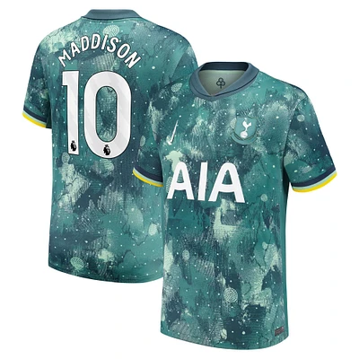 Maillot de joueur réplique Nike James Maddison Green Tottenham Hotspur 2024/25 pour homme