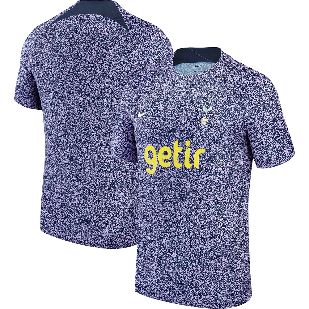 Haut d'avant-match Tottenham Hotspur 2023/24 Academy Pro Nike violet pour homme