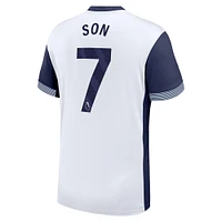 Maillot de joueur réplique domicile Nike Son Heung-Min Tottenham Hotspur 2024/25 blanc pour homme