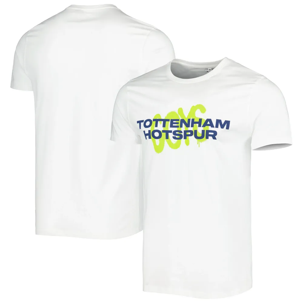 Men's White Tottenham Hotspur Graffiti T-Shirt