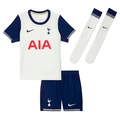 Ensemble de kit stade réplique à domicile Nike blanc Tottenham Hotspur 2024/25 pour enfants d'âge préscolaire