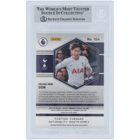 Son Heung-min Tottenham Hotspur Autographed 2021-22 Panini Mosaic EPL #104 Beckett Fanatics Witnessed Authenticated Card