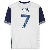 Son Heung-Min Tottenham Hotspur Autographed 2024-25 White Nike Jersey  