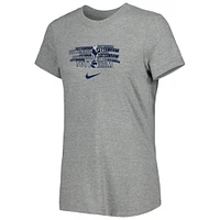 T-shirt Nike Tottenham Hotspur Varsity Space Dye gris pour femme