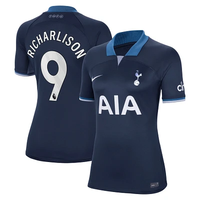 Maillot Tottenham Hotspur 2023/24 Extérieur Stadium Replica Nike Richarlison Femme Bleu Marine