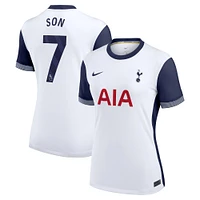 Maillot de joueur réplique domicile Nike Son Heung-Min Tottenham Hotspur 2024/25 blanc pour femme