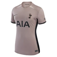 Maillot Nike Tan Tottenham Hotspur 2023/24 Third Stadium Replica pour femme