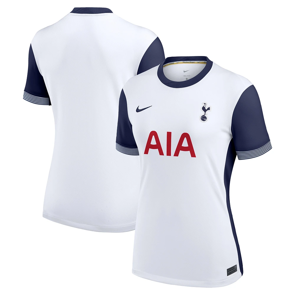 Maillot Nike blanc Tottenham Hotspur 2024/25 domicile réplique pour femme