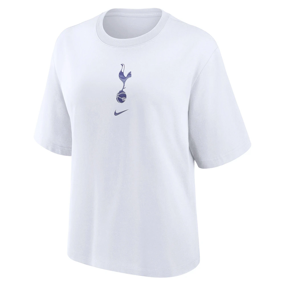 T-shirt Nike Tottenham Hotspur For Her Boxy blanc pour femme
