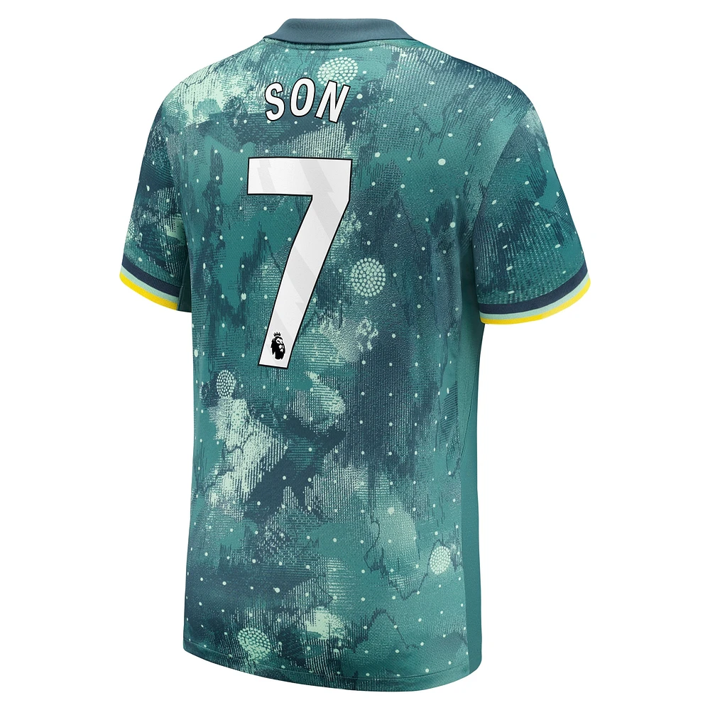 Maillot de joueur réplique vert Nike Son Heung-Min Tottenham Hotspur 2024/25 pour jeune