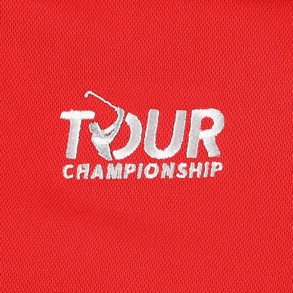Polo Nike rouge TOUR Championship Victory Performance pour garçon