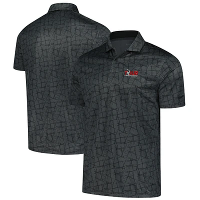 Polo Nike Tour Championship Victory Performance imprimé intégral pour homme, noir