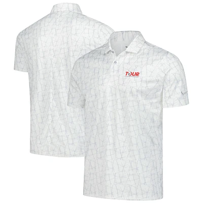 Men's Nike  White TOUR Championship Longleaf Victory Performance Polo