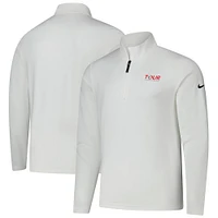 Men's Nike  White TOUR Championship Victory Performance Half-Zip Pullover