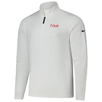 Men's Nike  White TOUR Championship Victory Performance Half-Zip Pullover
