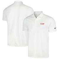 Men's Nike  White TOUR Championship Victory Solid Performance Polo