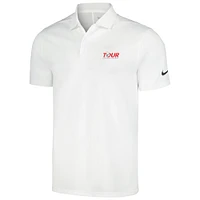 Men's Nike  White TOUR Championship Victory Solid Performance Polo