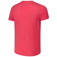 T-shirt tri-blend classique instantané Ahead Heather Red Tour Championship pour homme