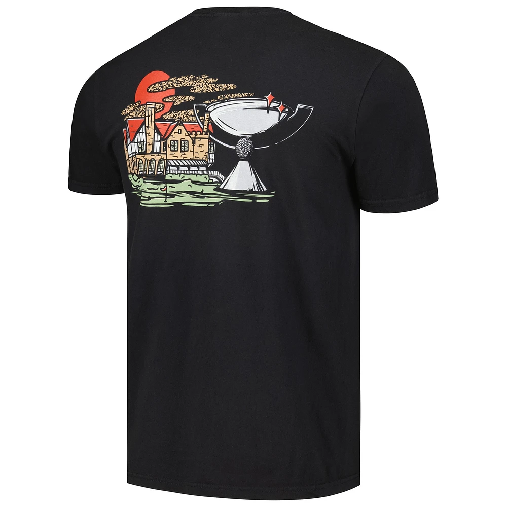 Men's Barstool Golf Black TOUR Championship Clubhouse T-Shirt