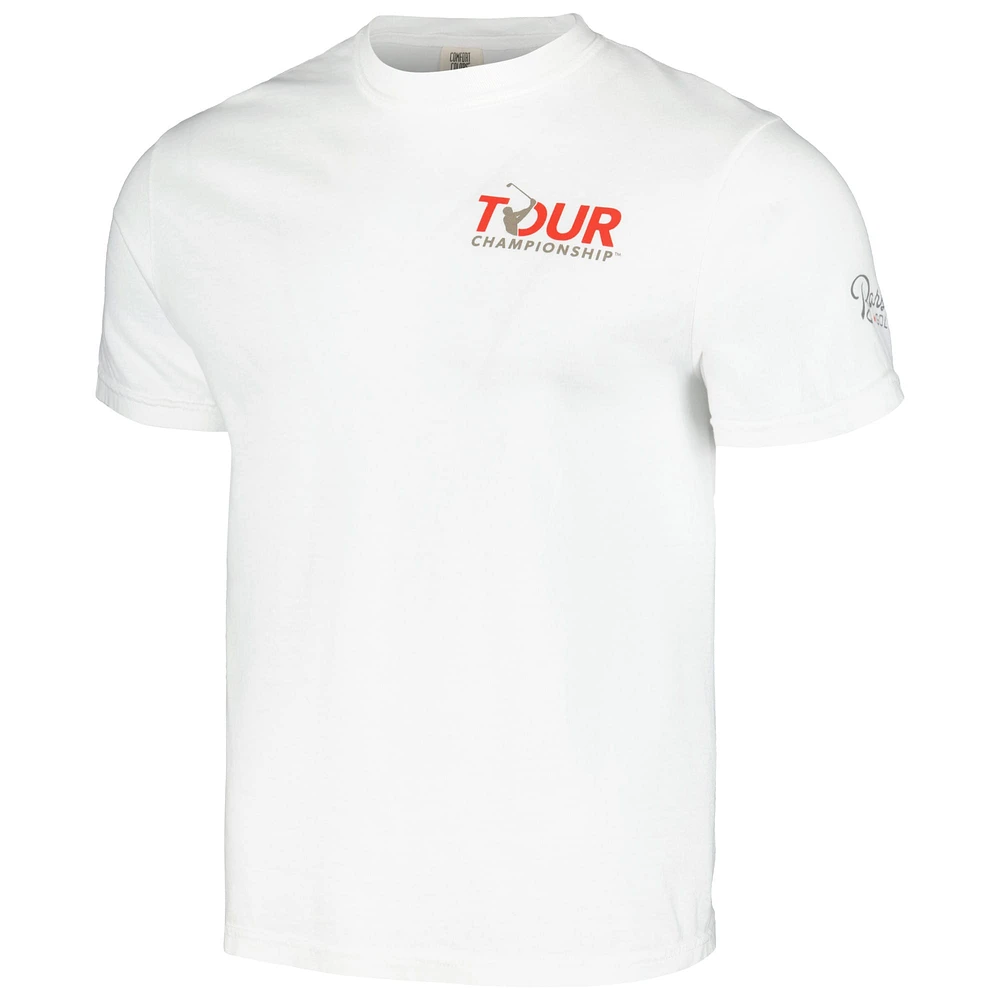 Men's Barstool Golf  White TOUR Championship Trophy T-Shirt