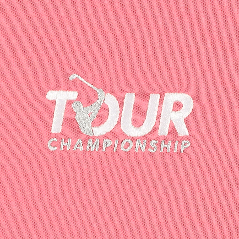 Men's FootJoy Pink TOUR Championship ProDry Performance Stretch Pique Solid Polo