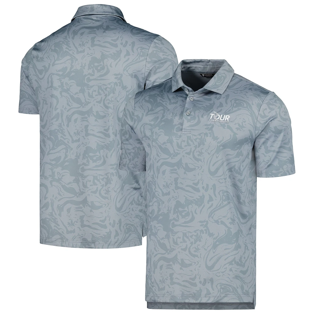 Men's Levelwear Gray TOUR Championship Tilt Polo