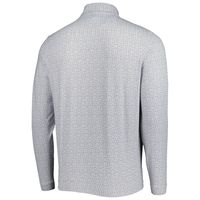 Men's Peter Millar White TOUR Championship Perth Performance Quarter-Zip Top