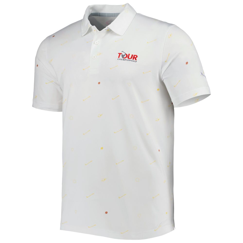 Men's Puma White TOUR Championship CLOUDSPUN Love Golf Polo