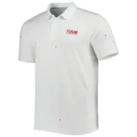 Polo de golf Puma Tour Championship CLOUDSPUN Love pour homme, blanc