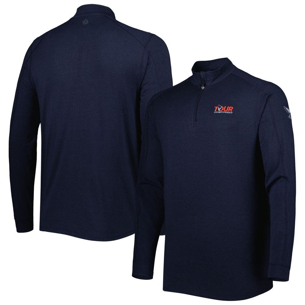 Men's tasc Performance Navy TOUR Championship Carrollton Raglan Quarter-Zip Jacket