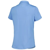 Women's FootJoy Light Blue TOUR Championship Solid Lisle Polo