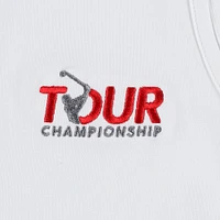 Women's Puma White TOUR Championship CLOUDSPUN Sleeveless V-Neck Polo