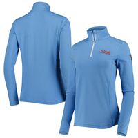 Women's tasc Performance Light Blue TOUR Championship Recess Quarter-Zip Sweatshirt