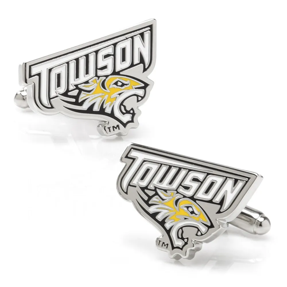 Chicago Bears Silver-Plated Team Logo Cufflinks