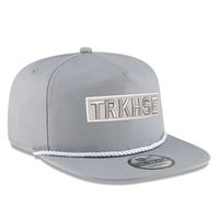 Men's New Era Gray TRACKHOUSE RACING Golfer Snapback Adjustable Hat