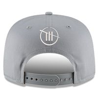 Men's New Era Gray TRACKHOUSE RACING Golfer Snapback Adjustable Hat