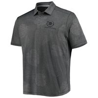 Men's Tommy Bahama Charcoal TRACKHOUSE RACING Palm Coast Delray Frond IslandZone Polo