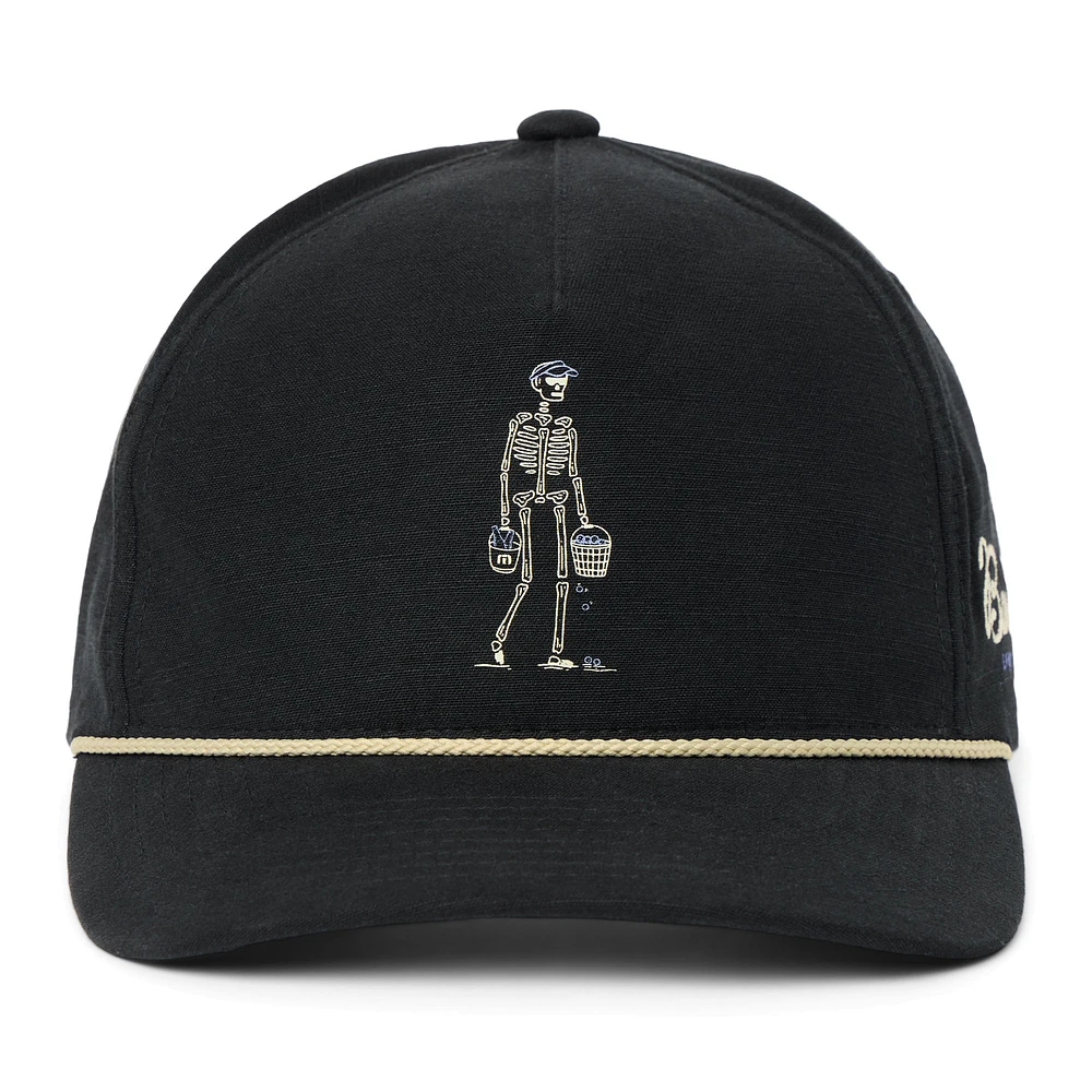 Men's TravisMathew  Black Lost Buckets Flexfit Adjustable Hat