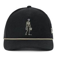 Men's TravisMathew  Black Lost Buckets Flexfit Adjustable Hat
