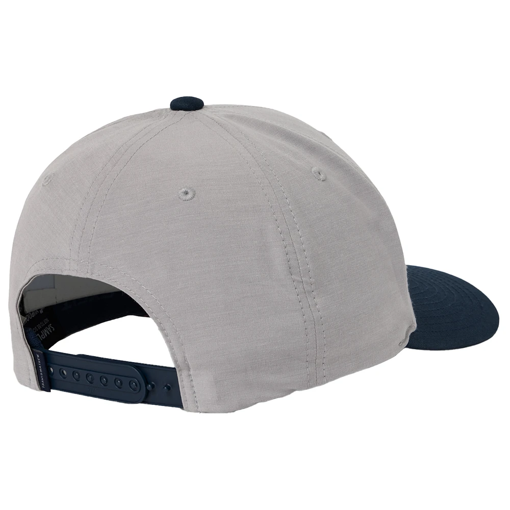 Men's TravisMathew  Gray Flourish Adjustable Hat