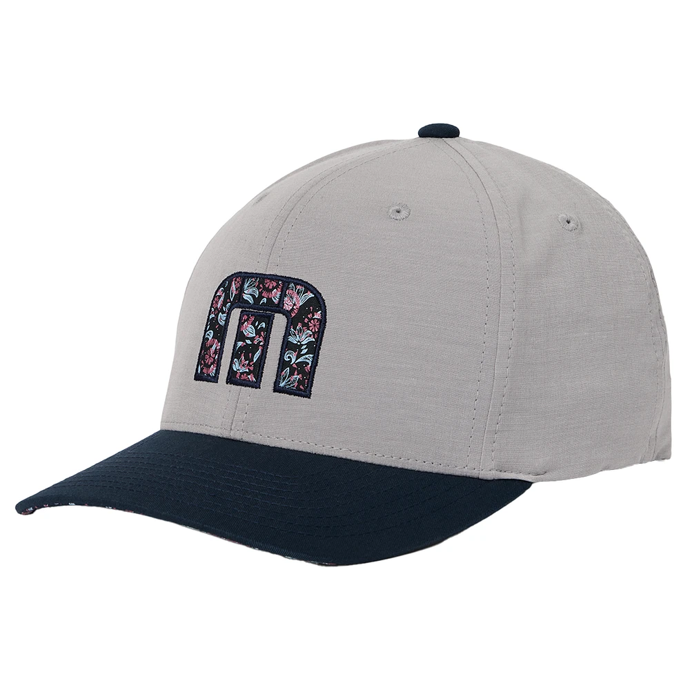 Men's TravisMathew Gray Flourish Adjustable Hat