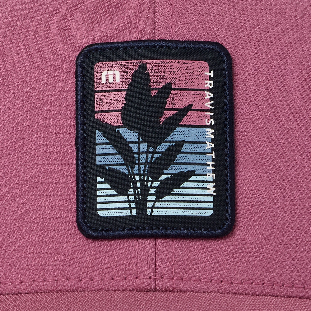 Men's TravisMathew  Maroon No Schedule Adjustable Hat
