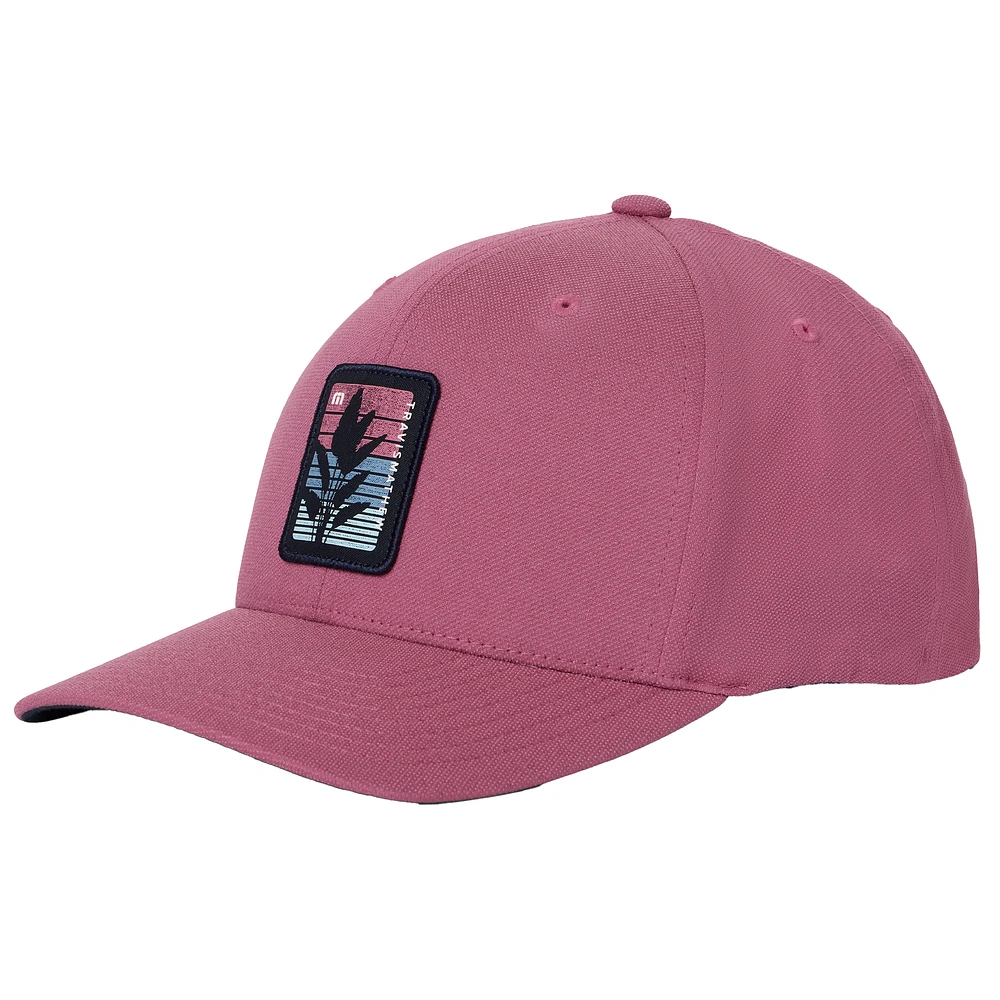Men's TravisMathew Maroon No Schedule Adjustable Hat
