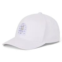 Men's TravisMathew  White Air Currents Flexfit Adjustable Hat