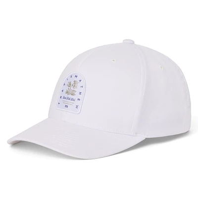 Men's TravisMathew  White Air Currents Flexfit Adjustable Hat