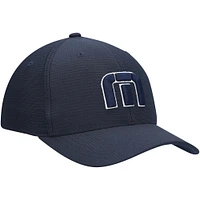 Men's Travis Mathew Navy Logo Bahamas Flex Fit Hat